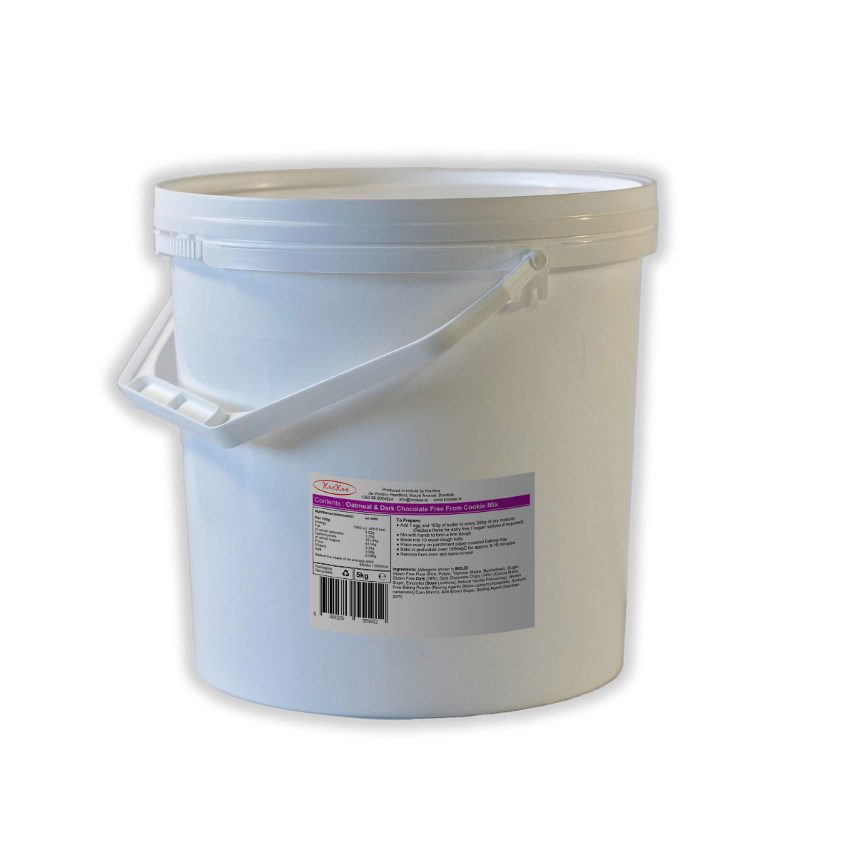 oatmeal + dark chocolate chip