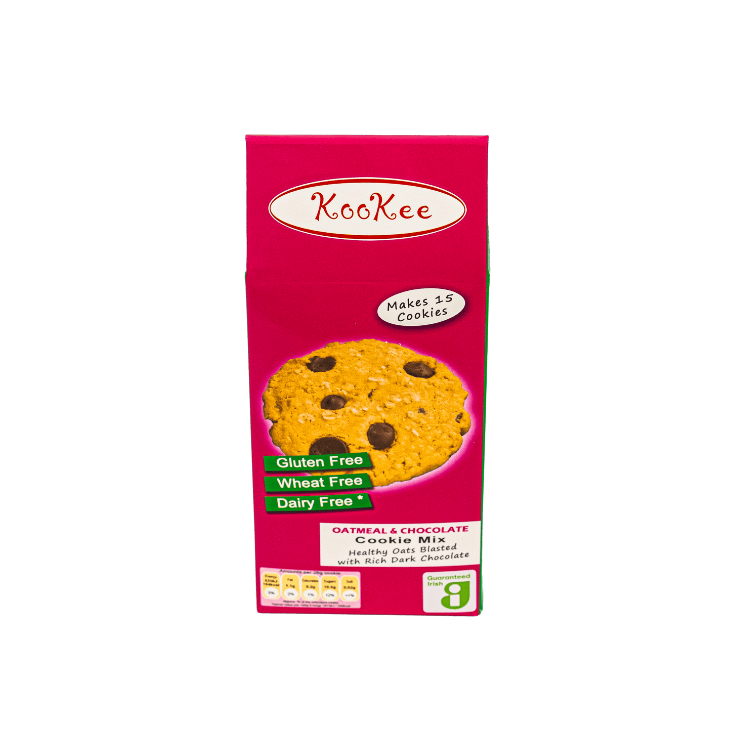 oatmeal + dark chocolate chip